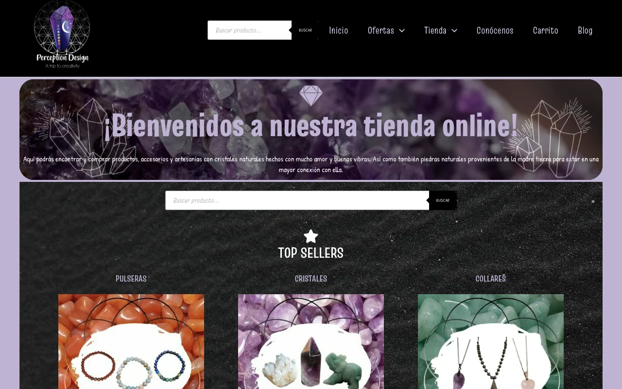 tienda de cristales naturales